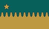 Vector clipart: Greater Sudbury (Ontario), flag