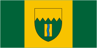 Kimberley (British Columbia), flag - vector image