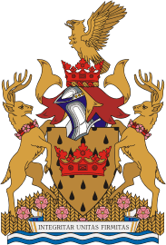 Leduc (Alberta), coat of arms - vector image