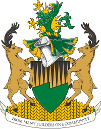 Vector clipart: Melfort (Saskatchewan), coat of arms
