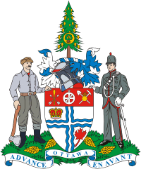 Ottawa (Ontario), coat of arms - vector image