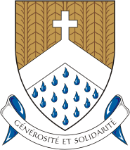 Saint-Flavien (Quebec), coat of arms - vector image