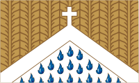 Vector clipart: Saint-Flavien (Quebec), flag