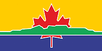 Thunder Bay (Ontario), flag - vector image