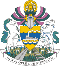 Whitehorse (Yukon), coat of arms - vector image