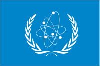 International Atomic Energy Agency (IAEA), flag - vector image