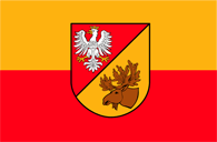 Флаг Белостокского повята (Подляское воеводство)