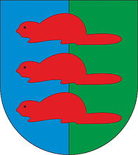 Vector clipart: Bobrowniki (Silesian voivodeship, Poland), coat of arms