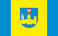 Ciechanów county (Poland), flag