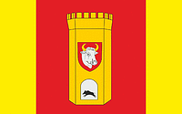 Члухувский повят (Польша), флаг - векторное изображение