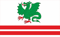 Garwolin county (Poland), flag