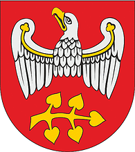Векторный клипарт: Гродзиский повят (Великопольское воеводство, Польша), герб