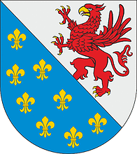 Vector clipart: Gryfice county (Poland), coat of arms