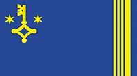 Хель (Польша), флаг - векторное изображение