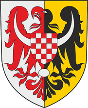 Vector clipart: Jawor county (Poland), coat of arms