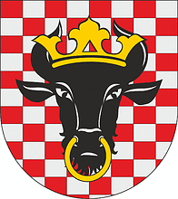 Vector clipart: Kalisz county (Poland), coat of arms