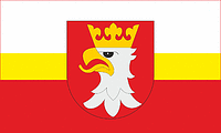 Kraków county (Poland), flag