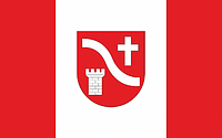 Łapanów (Poland), flag