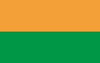 Lichnowy (Poland), flag - vector image