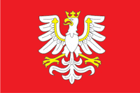 Malopolskie wojwodschip (Poland), zeremonielle Entwurfsflagge