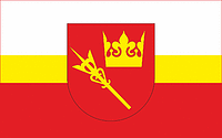 Nowy Targ county (Poland), flag