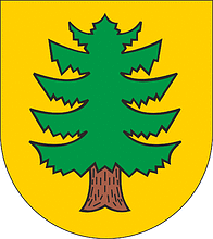 Oborniki Śląskie (Poland), coat of arms - vector image