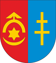 Ostrowiec county (Poland), coat of arms - vector image