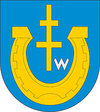 Pińczów county (Poland), coat of arms - vector image