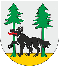 Vector clipart: Pisz county (Poland), coat of arms