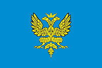 Sanok county (Poland), flag - vector image