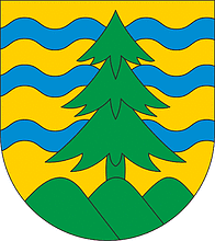 Vector clipart: Suwałki county (Poland), coat of arms