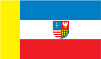 Swietokrzyskie voivodeship  (Poland), flag - vector image