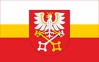 Wadowice county (Poland), flag