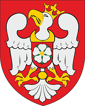 Września county (Poland), coat of arms - vector image