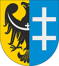 Wschowa county (Poland), coat of arms - vector image