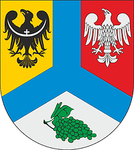 Zielona Góra County (Poland), coat of arms - vector image