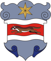 Slavonia (Austria-Hungary), coat of arms (XIX century) - vector image