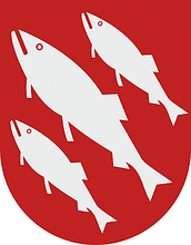 Flora (Norway), coat of arms - vector image