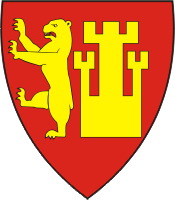 Fredrikstad (Norway), coat of arms - vector image