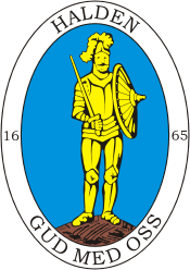 Векторный клипарт: Халден (Норвегия), герб