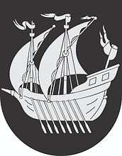 Векторный клипарт: Крагерё (Норвегия), герб