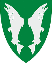 Nordreisa (Norway), coat of arms - vector image