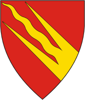 Vector clipart: Østfold county (Norway), coat of arms