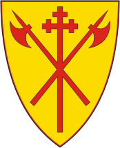 Sør-Trøndelag county (Norway), coat of arms - vector image