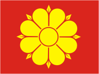 Trondheim (Norway), flag - vector image