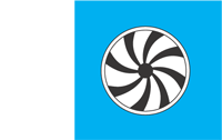 Helme (Estonia), flag - vector image