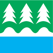 Karula (Estonia), flag - vector image