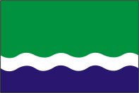 Ambla (Estonia), flag - vector image