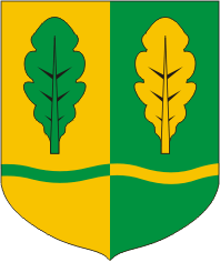 Кохтла-Нымме (Эстония), герб - векторное изображение