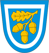 Koonga (Estonia), coat of arms - vector image